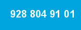 928 804 91 01